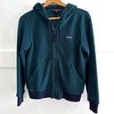 Patagonia  Shearling Full Zip Fleece Hoody Borealis Green Jacket XS Photo 0