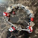 Disney  Mini Mouse Silver Charm Bracelet Photo 2