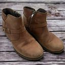 Teva  De‎ La Vina Delavina Brown Leather Ankle Boots Booties Women’s Size … Photo 0