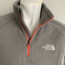 The North Face  XS gray 1/4 zip fleece pullover Photo 2