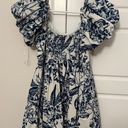 Abercrombie & Fitch ruched puff sleeve mini dress Photo 1