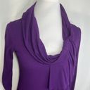 Krass&co NY& Purple Knit blouse top Small Photo 4