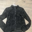 90 Degrees by Reflex Womens Black Camo Athletic Jacket Photo 0