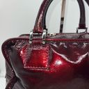 Loewe  Amazona 28 Burgundy Patent Leather Handbag (minor callouts in pics) Photo 6