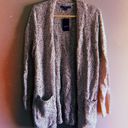 Apt. 9 Heather Gray Knit Long Cardigan Photo 0