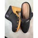 Veronica Beard  black Dacey Suede Mule Clogs size 5.5 Photo 2