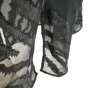 gilligan and o'malley Gilligan & O’Malley Black Animal Print Lingerie Nightgown Intimates Women’s L Photo 4