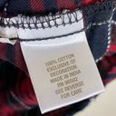 Dress Barn DB Bressbarn Black & Red Plaid Long Sleeve Button Up Shirt Size 2X Photo 3