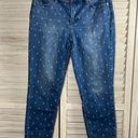 Talbots  "Flawless" Slim Ankle Jeans w Anchor Design-8P Photo 0