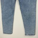 American Eagle  Curvy Mom Jeans Sz 14 Light Acid Wash Distressed Photo 13