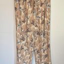 Coldwater Creek  Giraffe Novelty Print Wide Leg Pants - size Small Photo 0