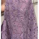 Revolve NBD Lilac  Lace Halter Mini Dress Photo 5