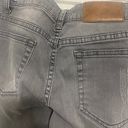 Harper Women’s Skinny Jeans Gray Wash Size 27 Fringe Hems Photo 4