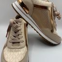 Michael Kors Maddy Mixed Media Trainer Photo 2