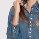 Zadig & Voltaire Thelmus Snap Chambray Shirt Photo 2