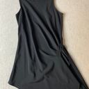 Boston Proper SLEEK BLACK DRESS WITH SLIT Photo 2