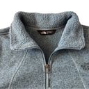 The North Face  Blue Heather Mock Beck Full Zipper Sweater Sweatshirt medium Photo 4