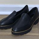 DKNY Women's Black Leather Loafer Photo 0