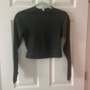 Lululemon  Sea Courage Rashguard in deep coal/ black soze 8 Photo 1