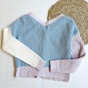 The Moon  & Madison Color Block Knit Cardigan Photo 5