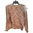 Nine West  Rose Color Long Sleeve knit Sweater. Size Large Photo 2