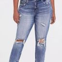 Torrid  distressed high rise straight normcore size 10 jeans Photo 0