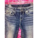 Vigoss Ladies‎  Heritage Fit Boot Cut Embellished Bling Y2k Jeans Size 6 Photo 2