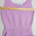 Free People NEW  100% cotton Declan Romper Sweater Set purple, size S Photo 9