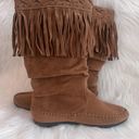 Rampage Fringe Festival Moccasin Boots Size 7.5 Womens Juniors Photo 7