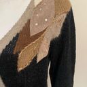 Vintage patchwork sweater Size M Photo 5