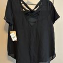 Lily White Black Blouse Photo 1