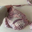 Victoria's Secret Y2k Victoria’s secret paisley print multicolor rhinestone padded bikini top Photo 2