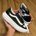 Vans  old skool over black suede platform shoes sneakers women’s 8 new Photo 1