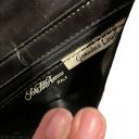 Saks 5th Avenue Saks fifth avenue Italy vintage grey leather crossbody bag Photo 4