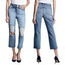 L'Agence NWT  Adele High-Rise Cropped Stove Pipe Jeans in‎ Fallbrook Photo 7