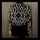 Nine West black/wht crop cardigan sweater. Size medium Photo 2