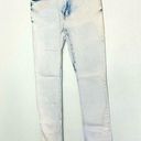 One Teaspoon  Ultra Light Wash Low Waist Drop Crotch Skinny Leg Jeans Size 22 Photo 0