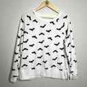 Grayson Threads  Halloween Bat Crewneck Sweatshirt Photo 3