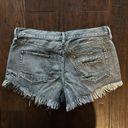 We The Free  Free People Black Denim Shorts 29 Photo 7