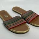 American Eagle  Outfitters flat slides multi colored size 9 Photo 0