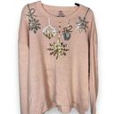 Holiday Time Sequin ornament  sparkly pink sweater Photo 2