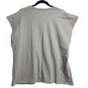 Everlane Heather Gray Organic Cotton The Muscle Tee Cap Sleeves Crewneck XL New Photo 1