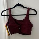 Lululemon Burgundy Sport Bra Photo 2