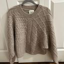 Abercrombie & Fitch Abercrombie Cable Crew Dolman Sweater  Photo 1