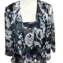 Alex Evenings  Ruffled Camisole Sleeveless Top & Jacket Set Sz S Photo 0