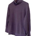 Athleta  Balance Cinch Purple Sweatshirt Long Sleeve Turtleneck Women’s Sz Small Photo 4