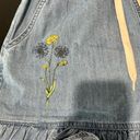 Disney Peter Pan Tinker Bell Denim Ruffle Shorts Photo 8