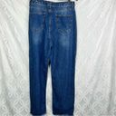 Pretty Little Thing  Size 10 High Rise Mom Raw Cut Ankle Jeans Photo 4