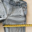 Old Navy Women Size 2 Tall Overalls Bib Pants Light Wash Denim Jeans Photo 6