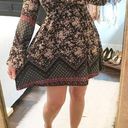 Xhilaration COPY -  small boho bell sleeve floral dress Photo 0